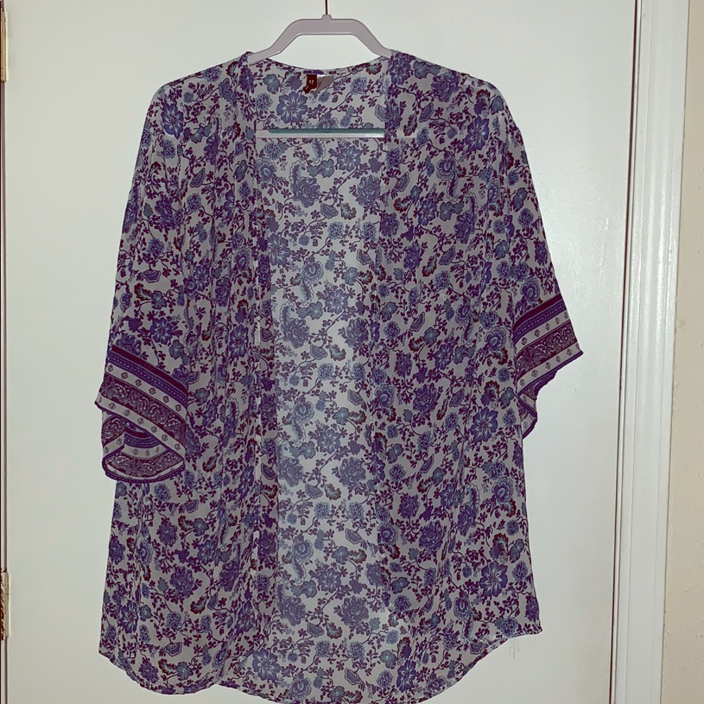 floral kimono
